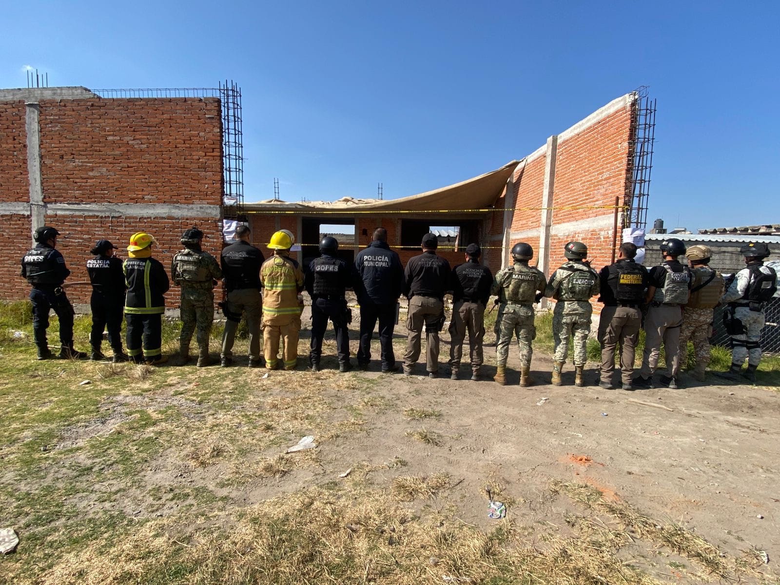 En cateo FGR asegura hidrocarburo en Apizaco, Tlaxcala